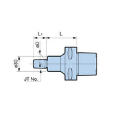 Jacobs Taper Arbor   C5/C6/C8-JTA6 - Big-tools Industrial Supply Tools for Metal Cutting